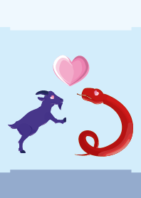 ekst Blue (Sheep) Love Red (Snake)