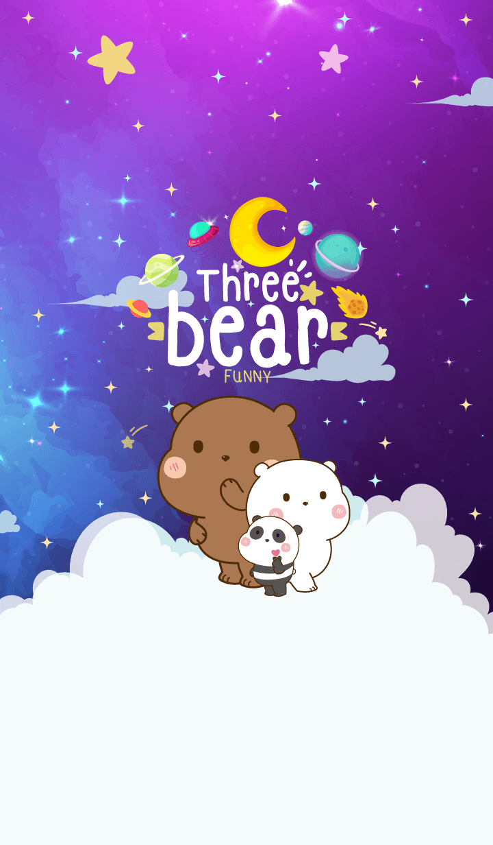 Bear Funny Galaxy Space