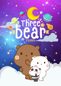 Bear Funny Galaxy Space