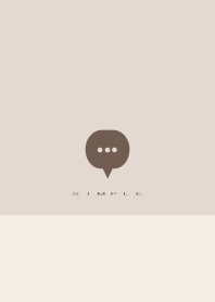 シンプル mini（beige brown)V.1880