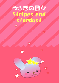 Rabbit daily(Stripes and stardust)
