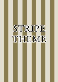 STRIPE THEME/BROWN&BEIGE/BLACK