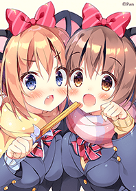 Pan Cocoa and Haruka