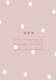 Daisy Days ::pinkbeige