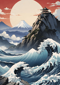 浮世絵の風景- 夜 12