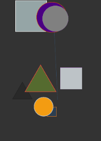 Dark Dynamic Geometric Abstract