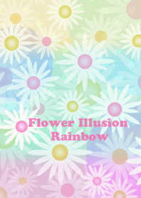 Flower Illusion (Rainbow)