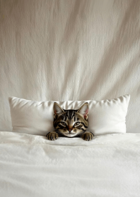 楽しいキルト猫 - 三毛猫 1