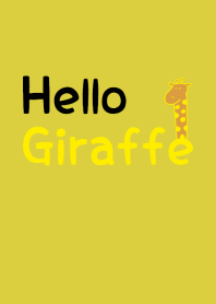 Hello Giraffe yellow 11