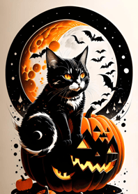 halloween cat c0D927