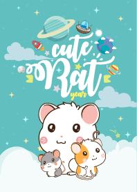 Rat Celebrate Galaxy Mint