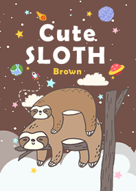 misty cat-sloth Galaxy brown
