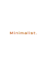 Minimalist THEME @120