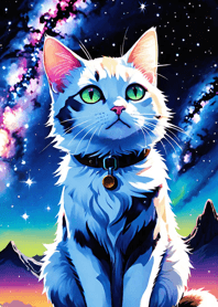 Night Moon Star Cat 5760F5