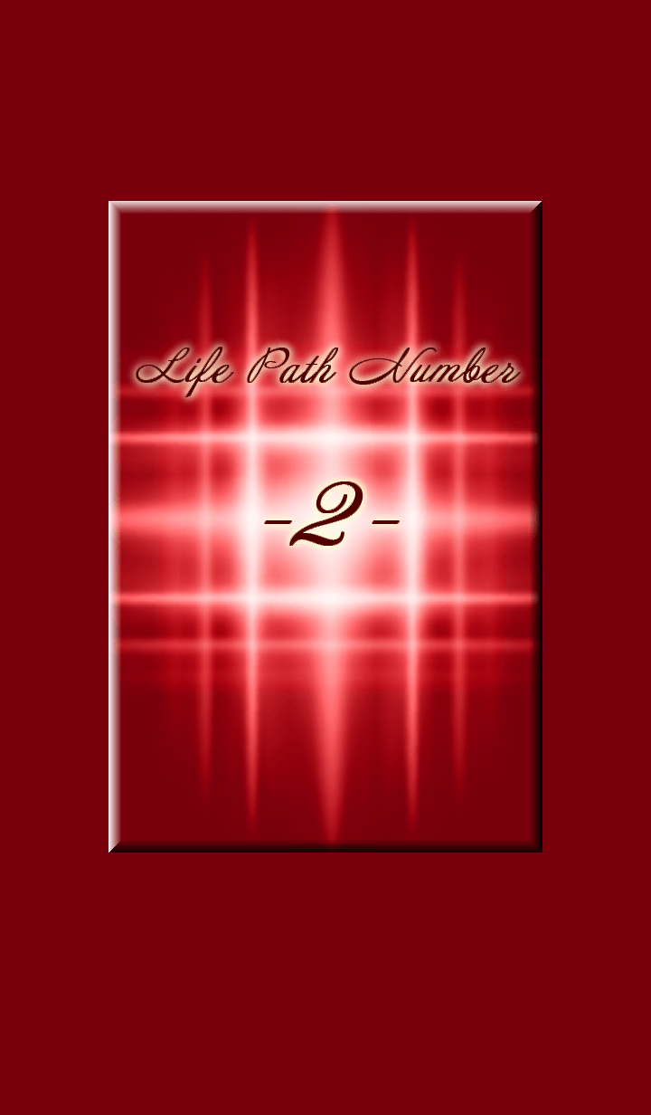 Life Path Numbers -2-Red