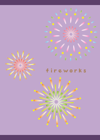 Night of Fireworks03 on purple