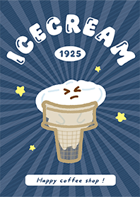 Happy coffee shop (ice cream)
