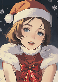 beautiful christmas girl 1