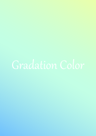 Gradation Color *Blue&Green&Yellow 2*
