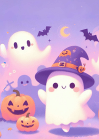 Halloween fun ghost cute n.93