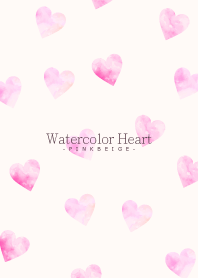 WatercolorHeart -PINKBEIGE- 28