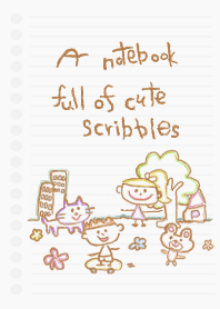 A notebook full of cute scribbles 18
