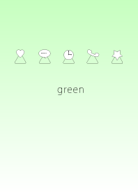 Green (healing, refreshing)