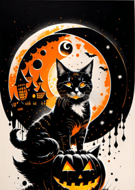 halloween cat 0270d8