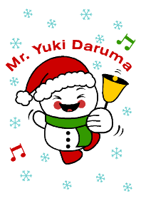 Mr. Yuki-Daruma Christmas Theme