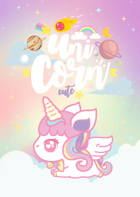 เจ้ายูนิคอร์นน่ารัก กาแล็กซี่ โฮโลแกรม