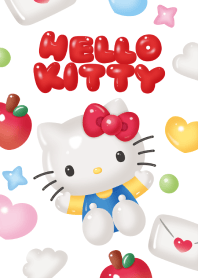 ハローキティ　ぷっくりバルーン