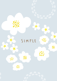 White flowers and rings14 from Japan