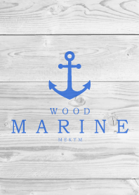 MARINE WHITE WOOD 3 -SUMMER-