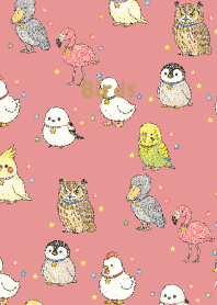 My beloved bird03 light pink