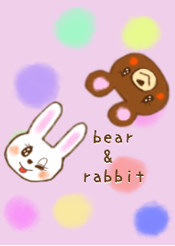 Daily life of bear and rabbit2