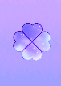 Simple Lucky Purple Clover