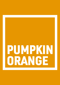 SIMPLE COLOR "PUMPKIN ORANGE"