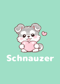 Sketch Schnauzer 2 Green 05