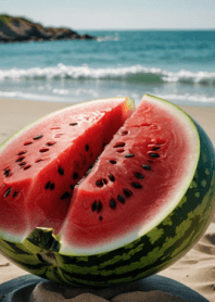 WATERMELON & SEA-I LOVE WATERMELON