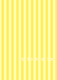 stripe*yellow*