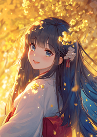 金光樹下的巫女❤