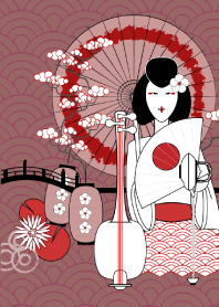 Geisha Vector