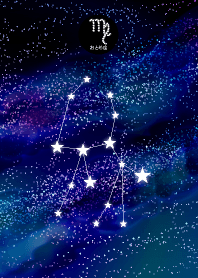Night sky of Virgo