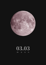 Moon - March 3rd - Black