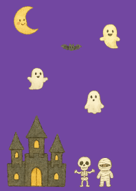 Halloween Festival03 on purple