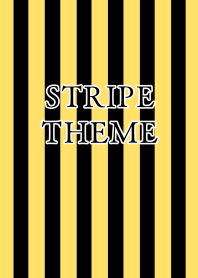 STRIPE THEME/BLACK&YELLOW
