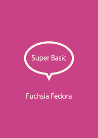 Super Basic Fuchsia Fedora