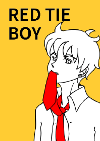 Boys in Athletes class (Red Tie Boy)
