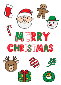 Merry Christmas doodle