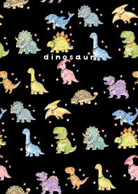 My beloved Dinosaurs01 black
